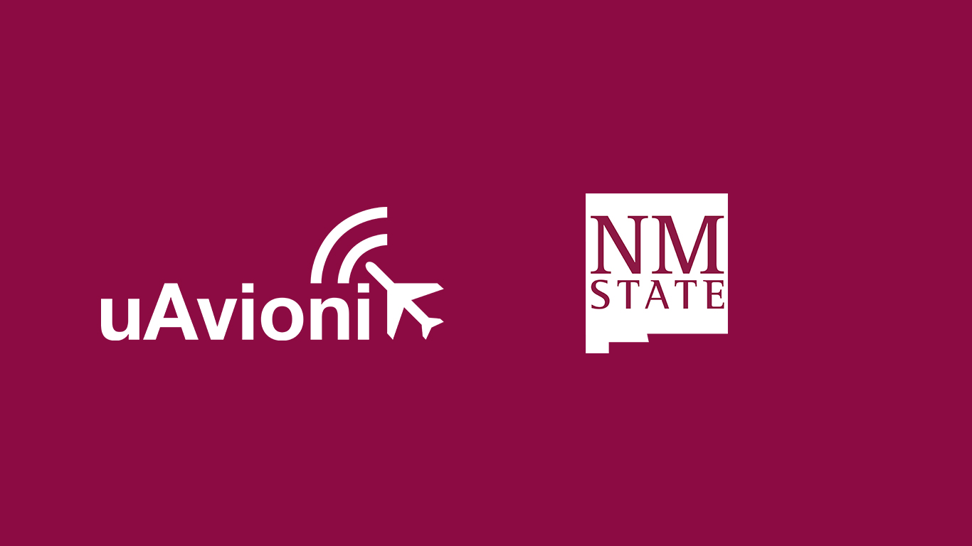 nmsu and uavionix logos